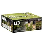 Feit Electric 48' LED Filament String Light Set, Black
