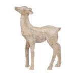 Christmas Deer Family with Trees, Set of 5