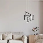 Feit 3-Rectangle Chandelier