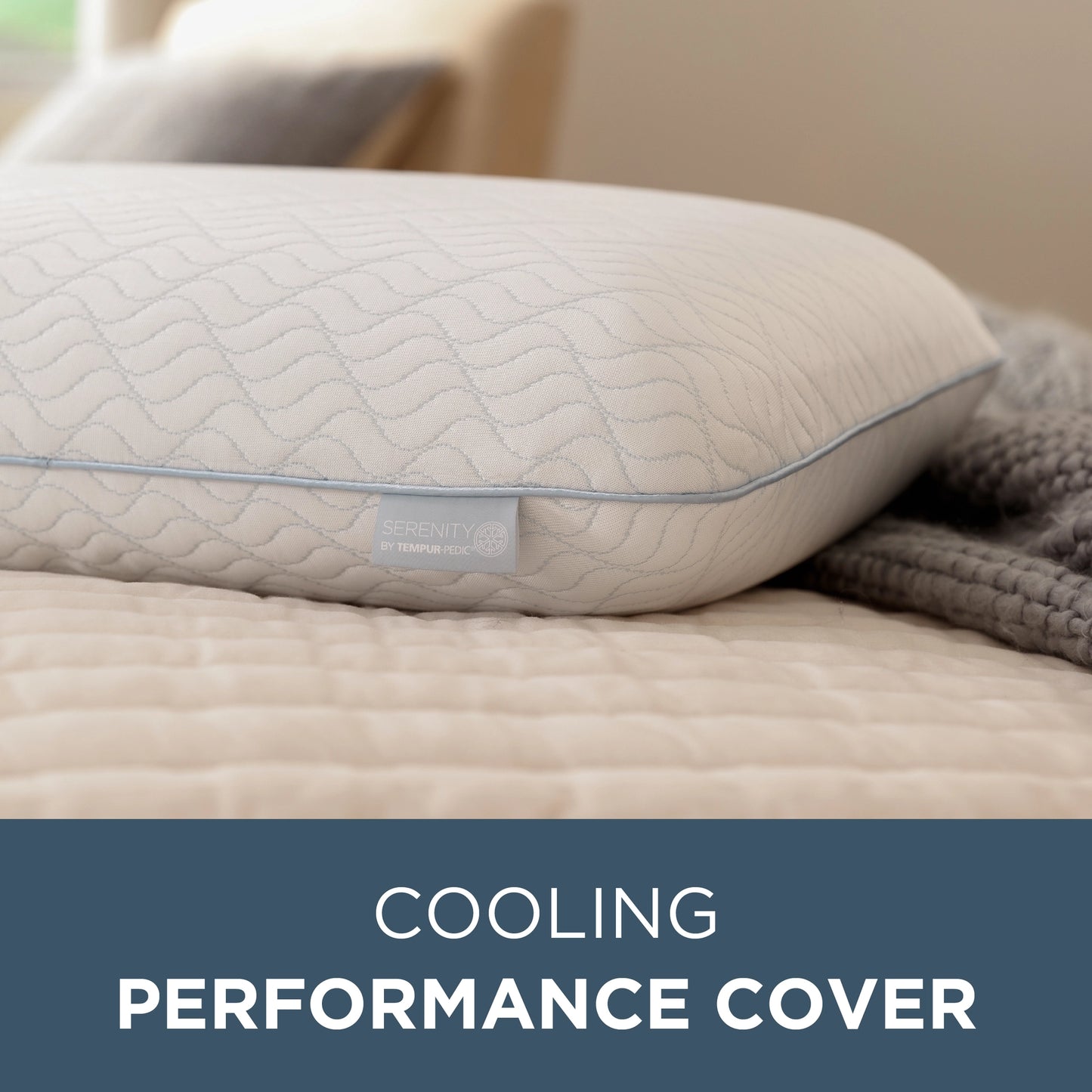 Serenity by Tempur-Pedic Cooling Memory Foam Pillow