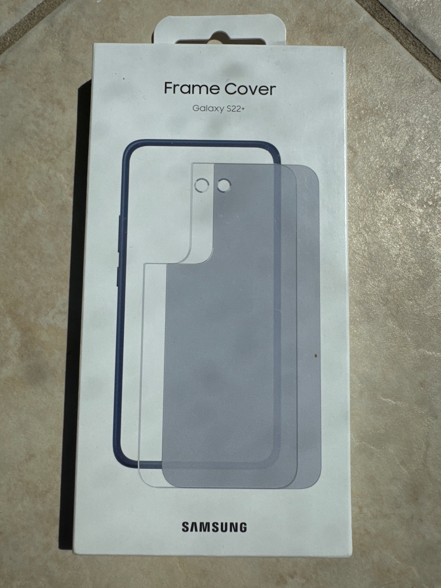 Galaxy S22+ frame cover Navy