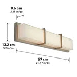 Artika Subway 27 in. Vanity LED Light Fixture