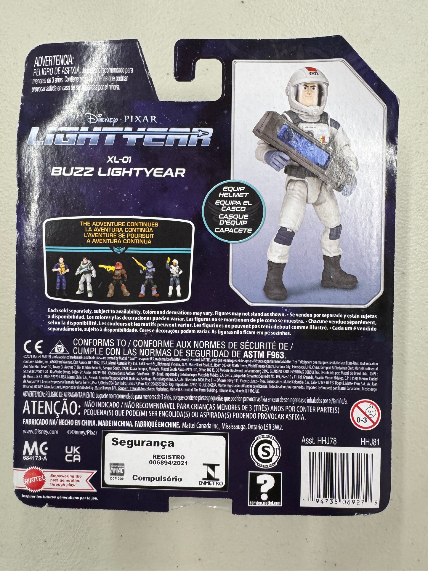 Disney Pixar LIGHTYEAR-XL-01 Buzz Lightyear