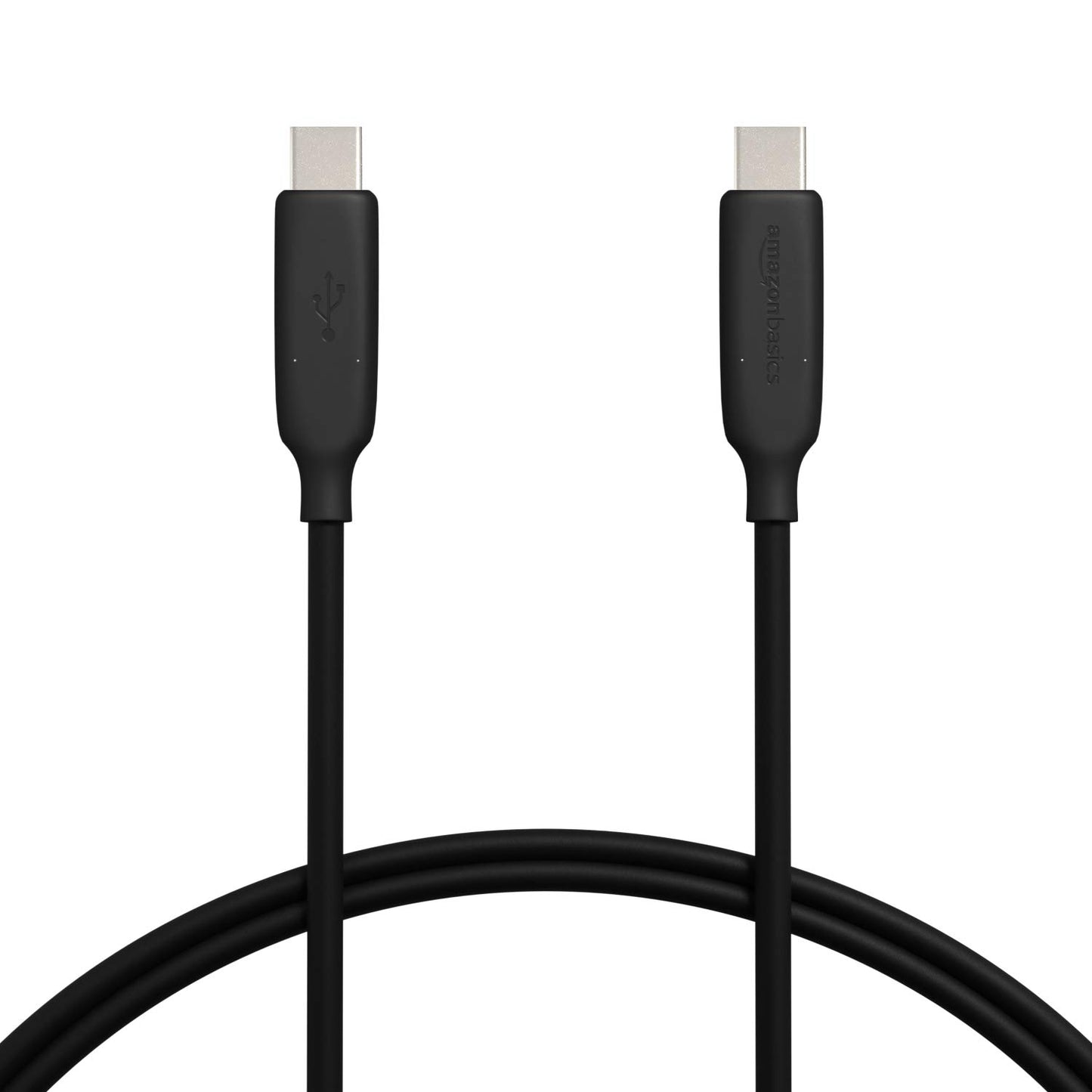 Amazon Basics USB-C to USB-C 3.1 Gen 2 Fast Charging Cable, 60W, 10Gbps High-Speed, 3 Foot, Black