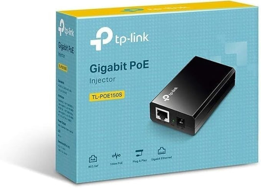 TP-Link Gigabit Power Over Ethernet PoE Injector Adapter TL-PoE150S Networking