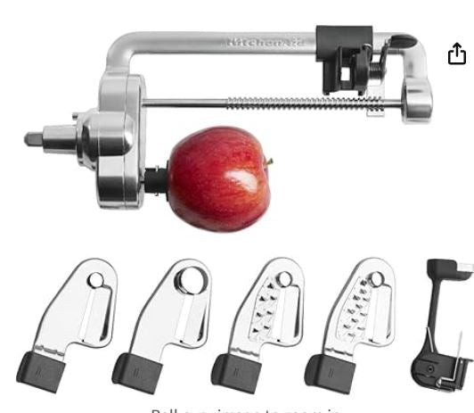 KitchenAid Spiralizer Attachment with Peel, Core, and Slice