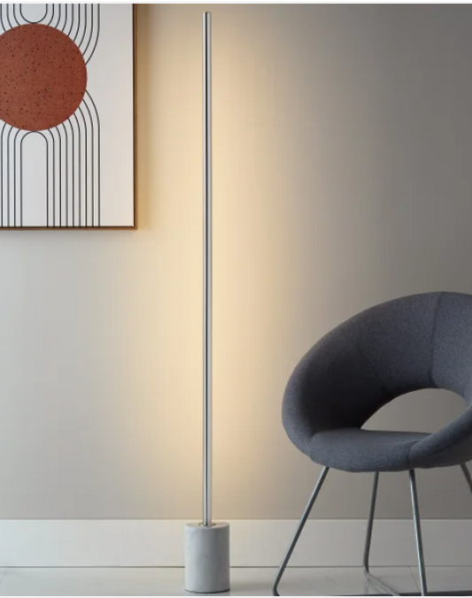 Marble Base LED Floor Lamp-Stellar