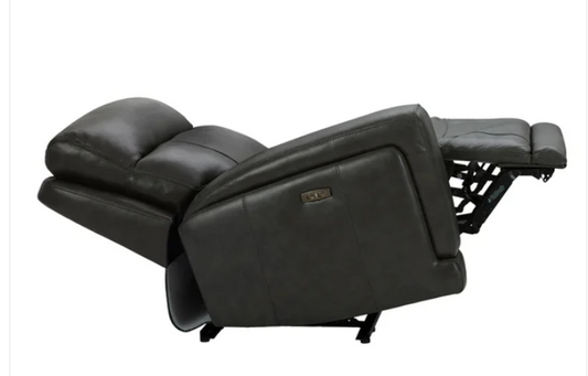 Lauretta 6-piece Leather Power Reclining Sectional with Power Headrests