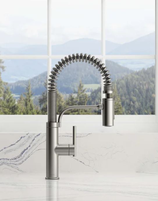 Kohler Provo Semi-Pro Kitchen Faucet-Stainless