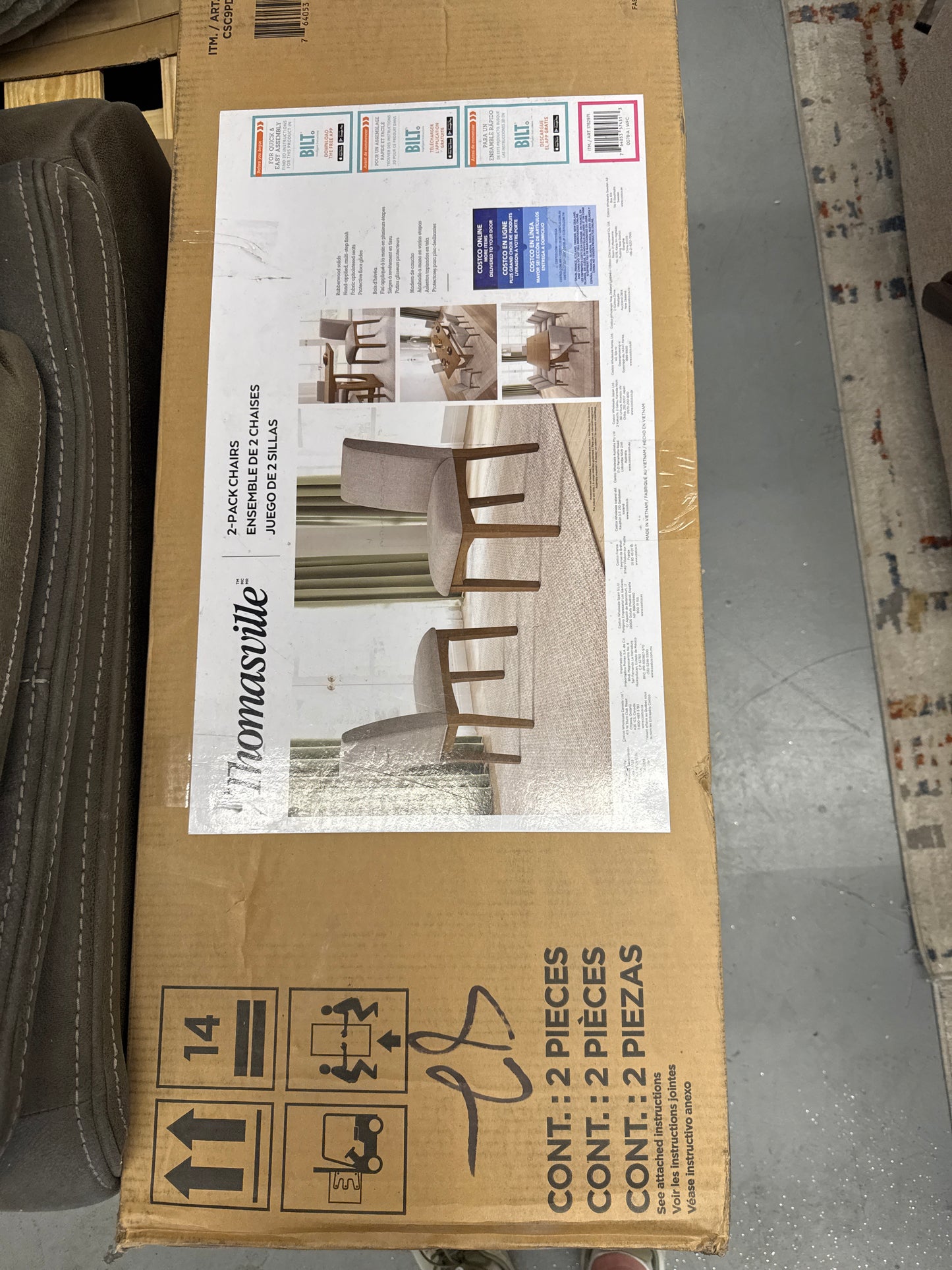 Thomasville Carmel Valley Dining Chairs, Set of 2