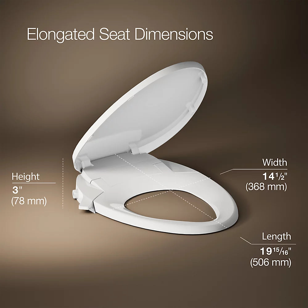 Kohler Purewash Manual Elongated Bidet Seat M300