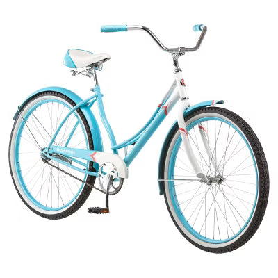 Schwinn Legacy beach cruiser 26” Blue/White
