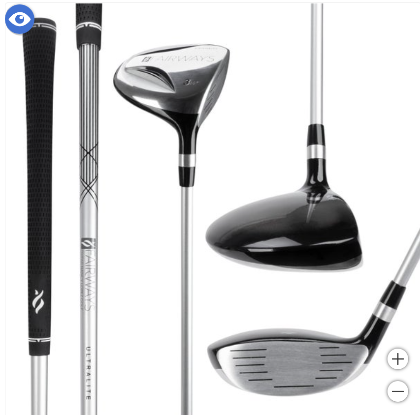 Fairways by Nancy Lopez 11-piece Women’s Golf Club Set with Stand Bag