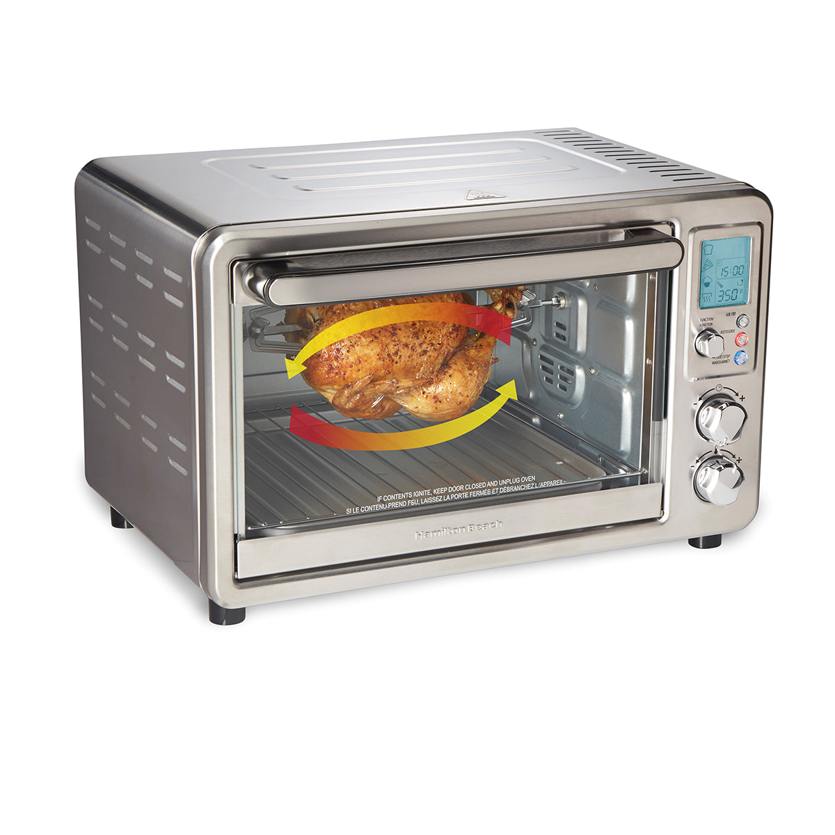 Hamilton Beach Sure-Crisp Digital Air Fryer Toaster Oven