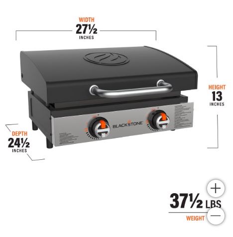 Blackstone 22' Tabletop Griddle with Hood