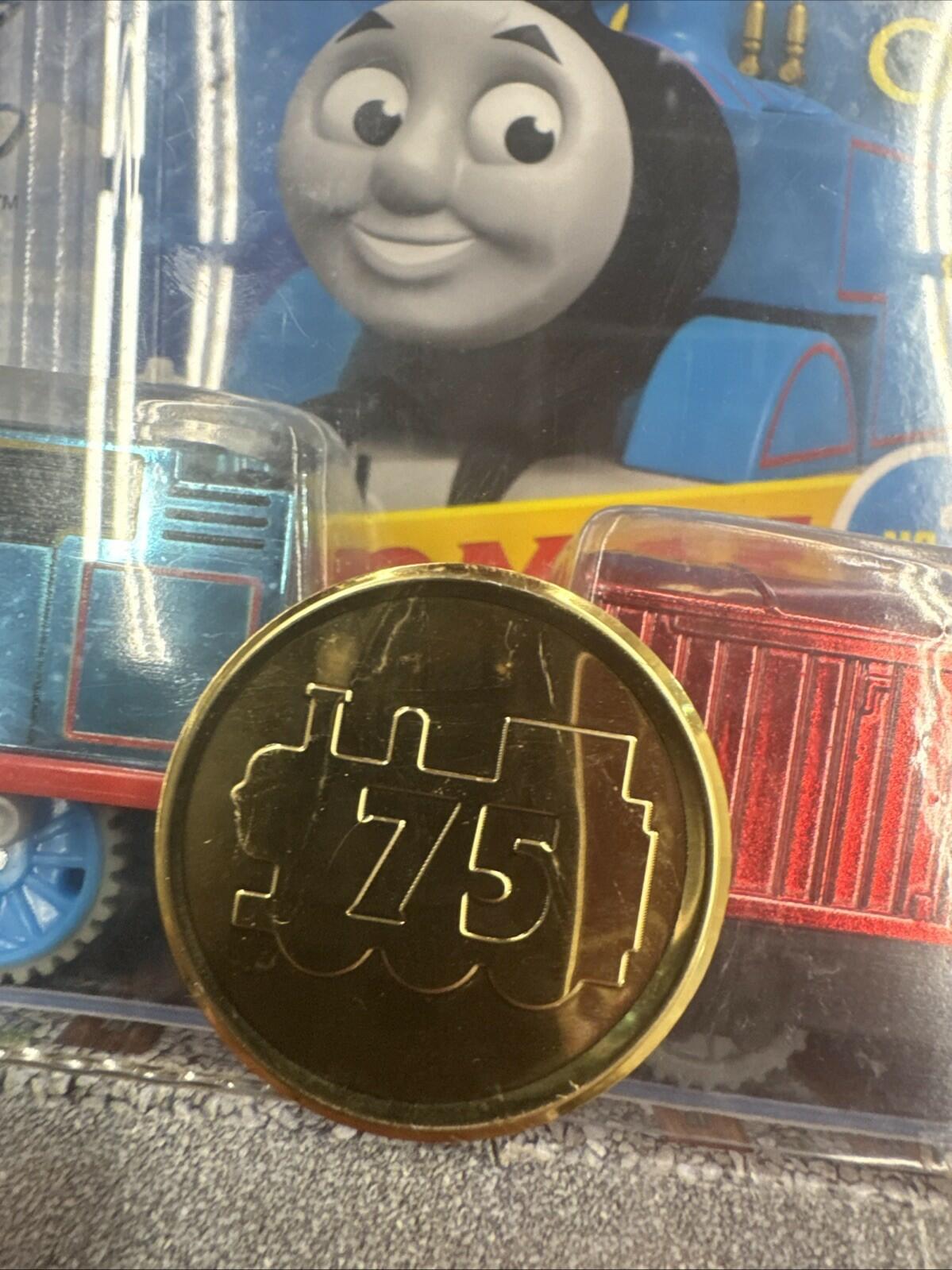 *New* 2020 THOMAS & FRIENDS Trackmaster Motorized 75th CELEBRATION THOMAS & Book