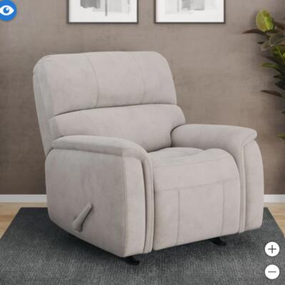 Manual Fabric Recliner & Rocker-True Innovations