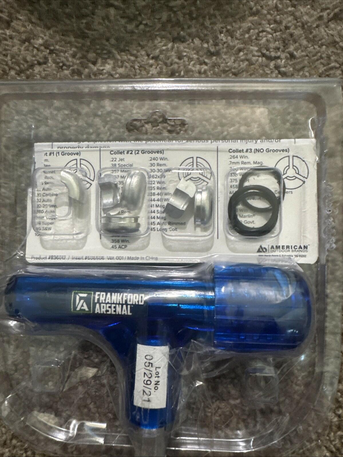 Frankford Arsenal Bullet Puller is the Easy Way New In Box FreeShipping #836-017
