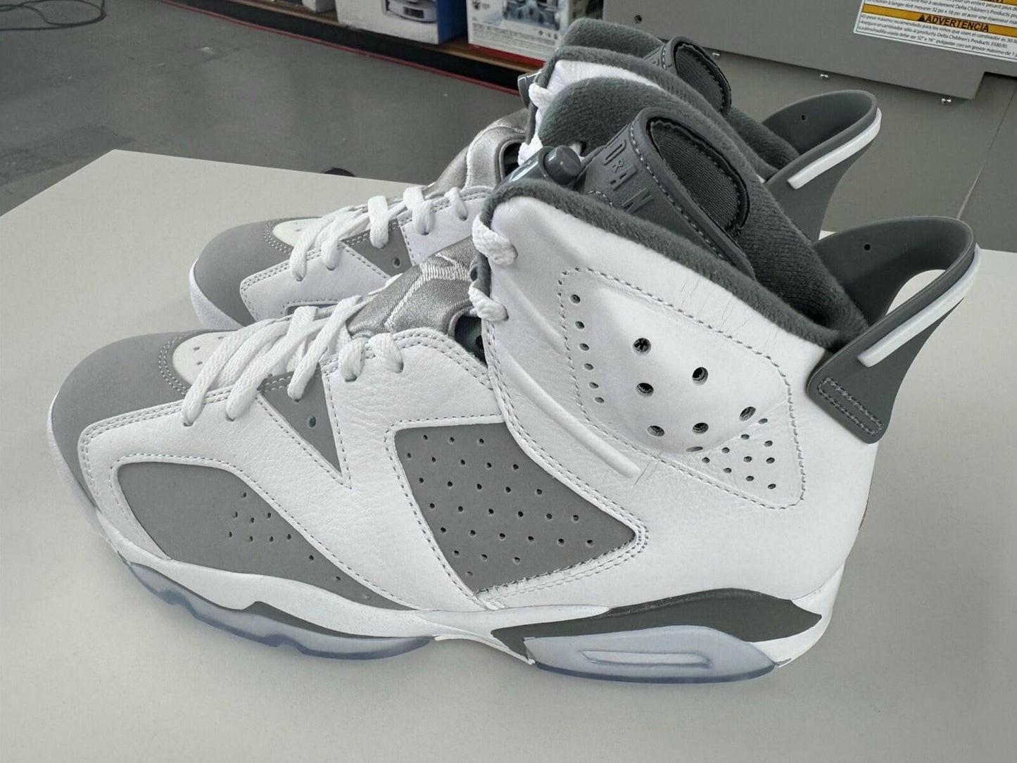 Size 8 - Jordan 6 Retro Low Cool Grey
