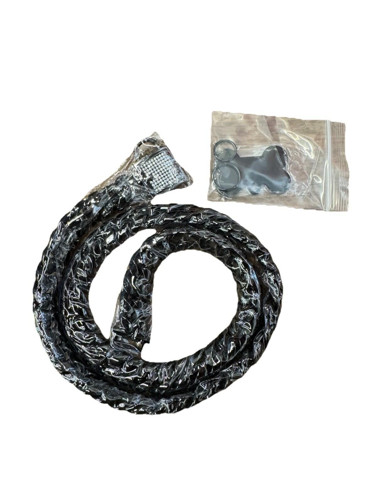 Dog Chain Collar Black Metal Stainless Steel Cuban Link Chain Strong 14mm, 26" L