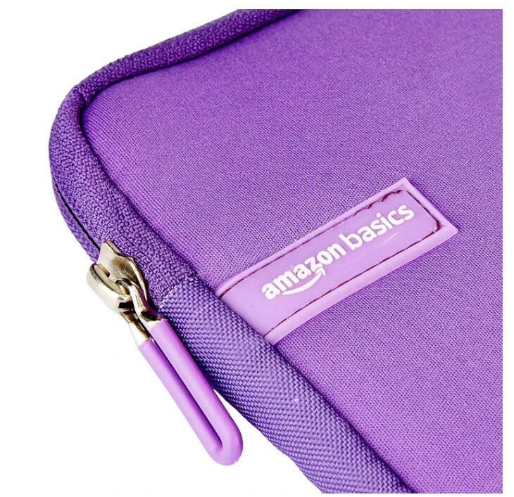 Amazon Basics 13.3-Inch Laptop Sleeve Protective Case with Zipper Purple New