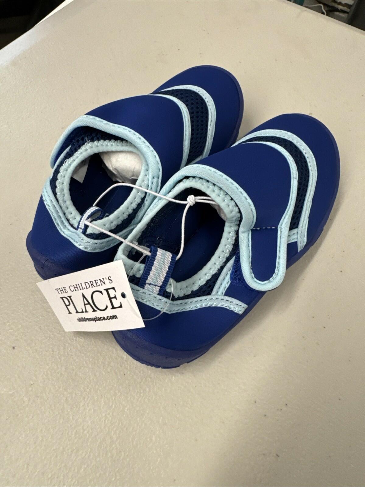 The Children's Place Boy's Water Shoes Blue Size Toddler Size 9-10,New In Bag!