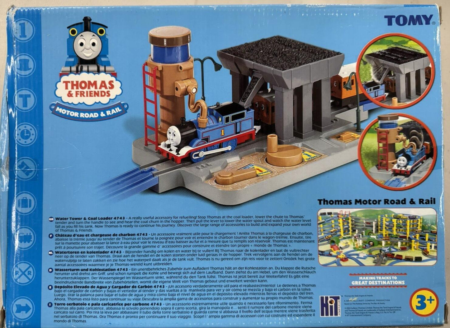 Thomas & Friends Water Tower & Coal Loader - New In Box - Vintage - Retired
