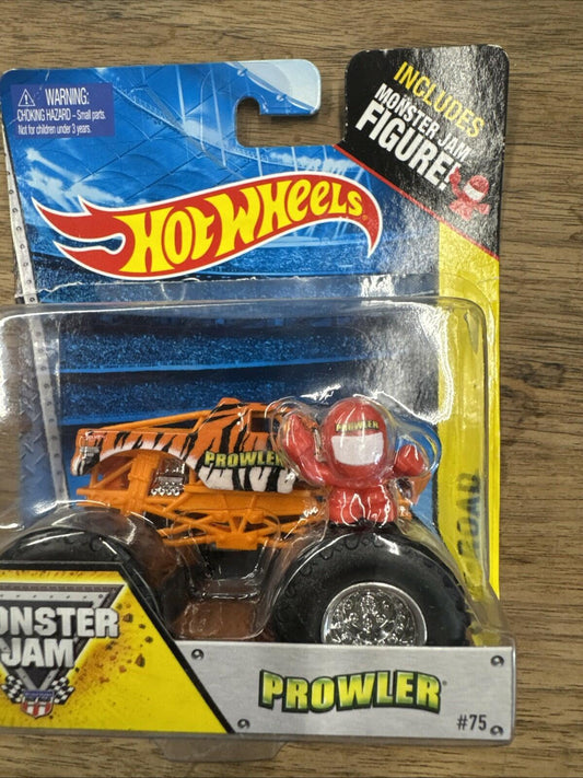 Hot Wheels Monster Jam Off Road Prowler, includes monster jam figure!