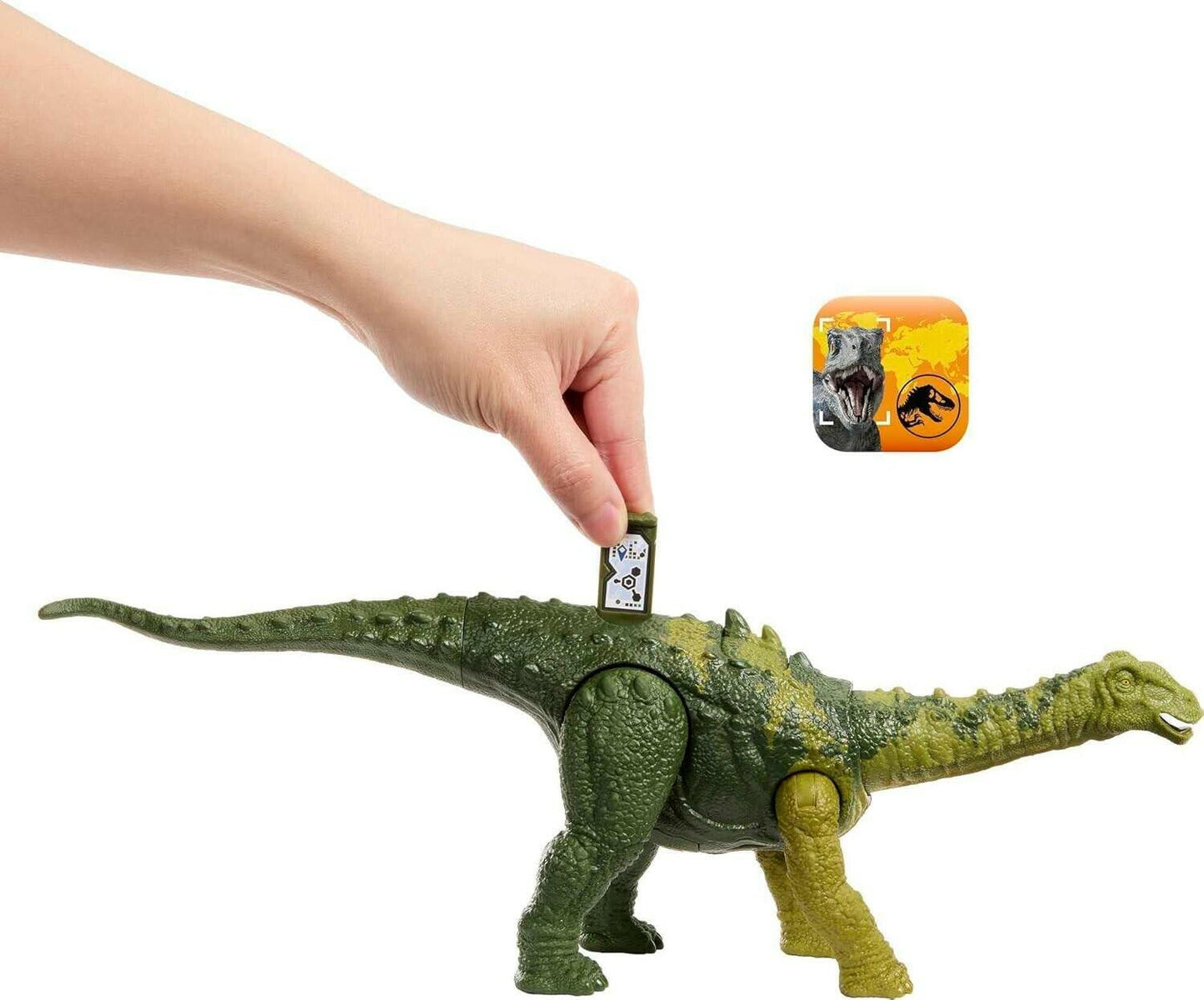 Jurassic World Dino Trackers Wild Roar Nigersaurus Action Figure