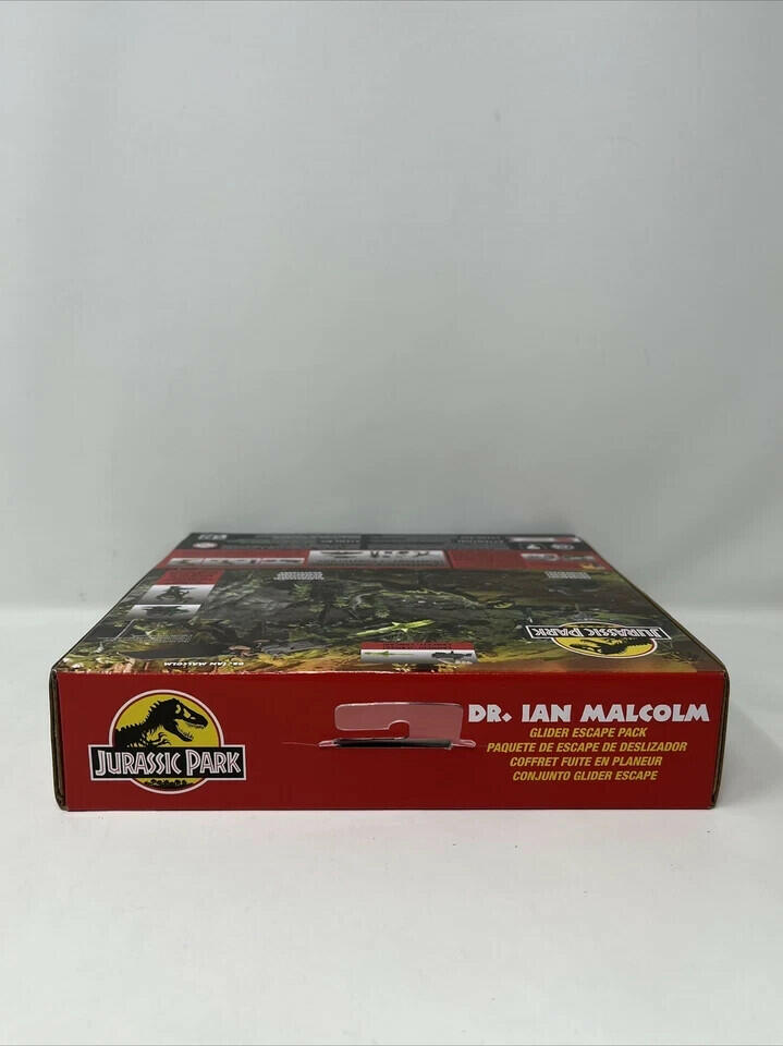 Jurassic Park Dr. Ian Malcolm Glider Escape Pack 93 Classic 30th Anniversary Fig