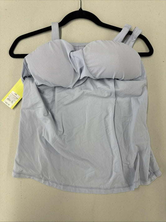 Women's Everyday Soft  Double Strap Tank Top - All in Motion Lavendar Size XXL