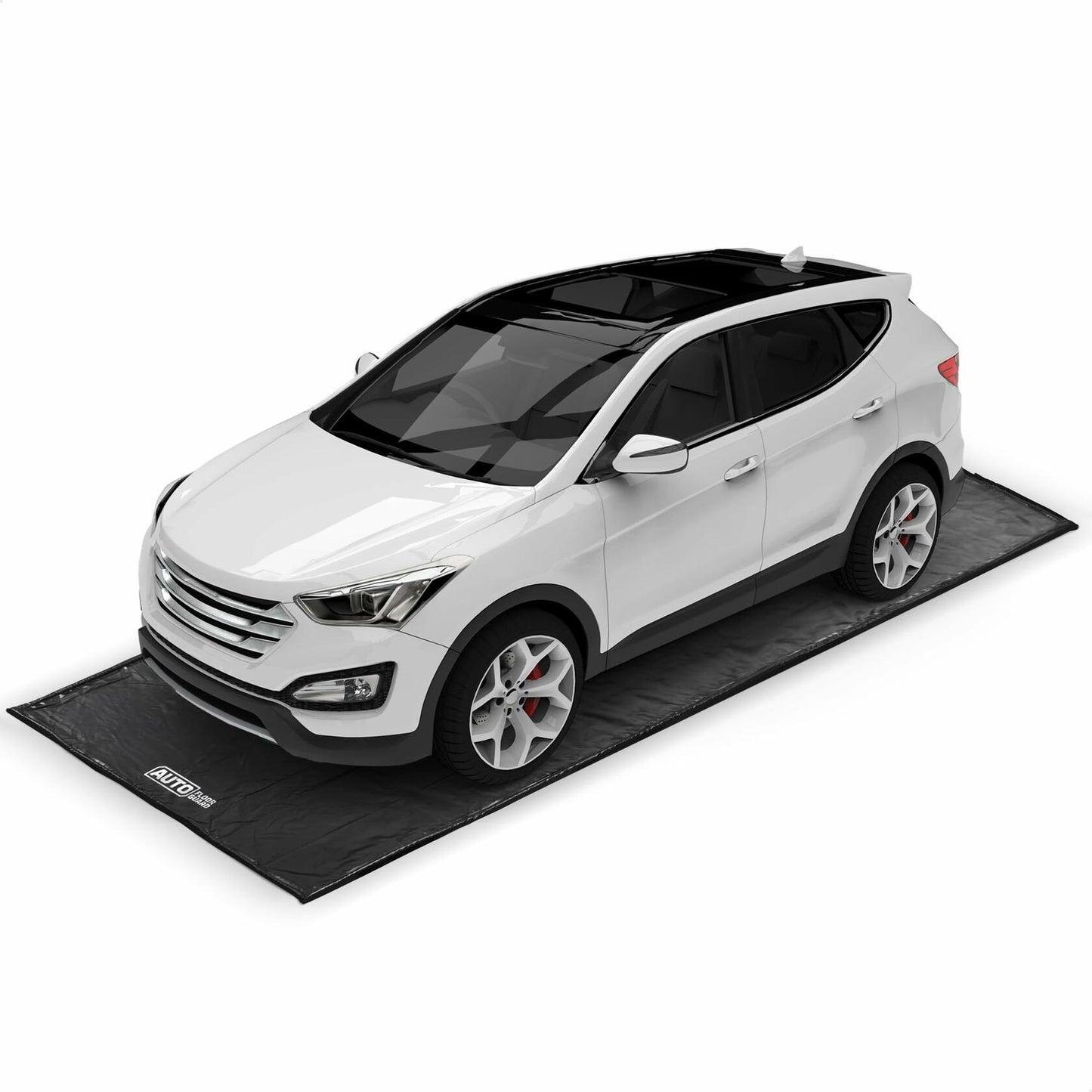 AutoFloorGuard Heavy-Duty Garage Containment Floor Mat for SUVs & Trucks