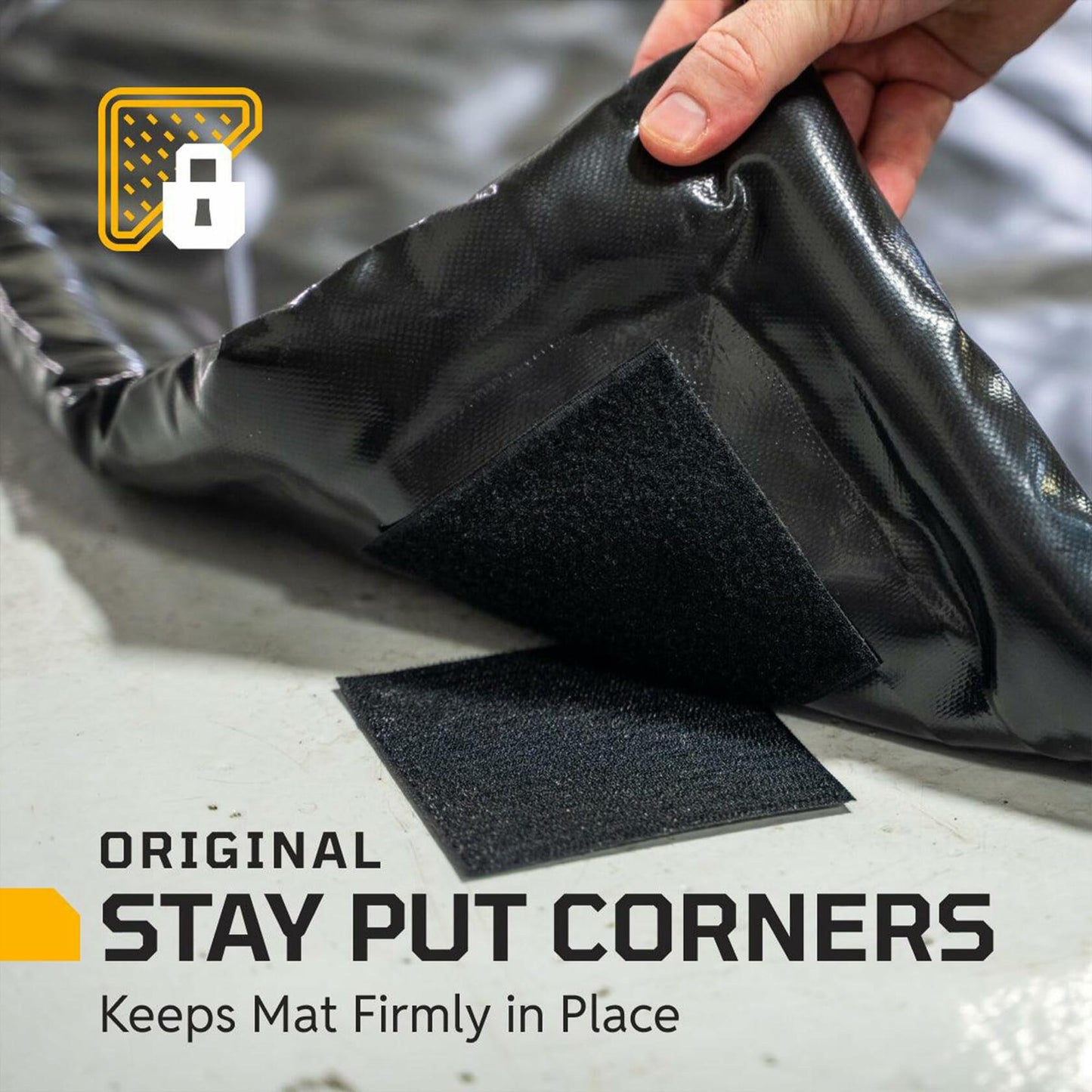 AutoFloorGuard Heavy-Duty Garage Containment Floor Mat for SUVs & Trucks