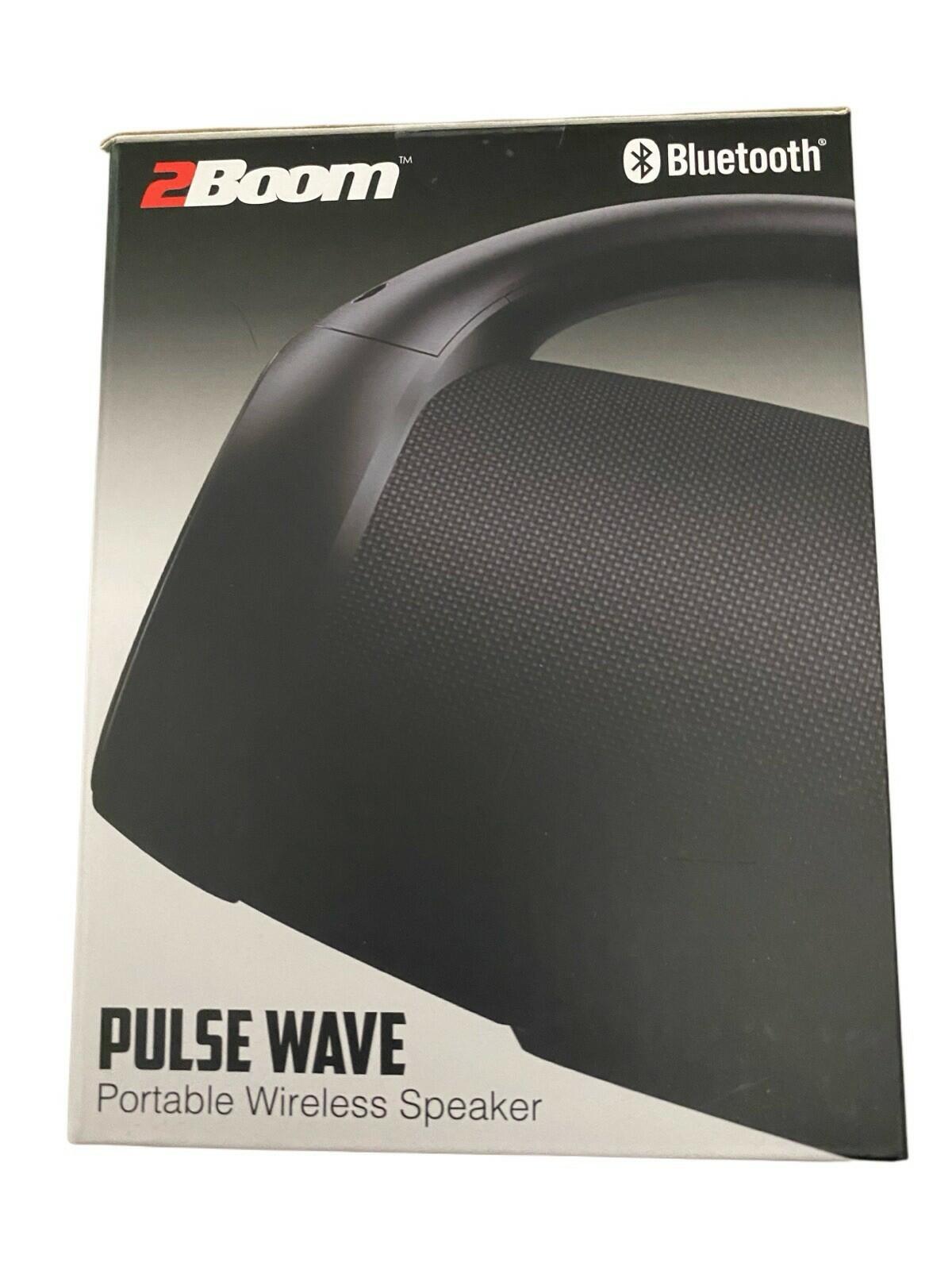 2Boom Pulse Wave Portable Wireless Speaker