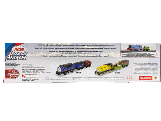 NEW Thomas train & Friends Golden 75 Thomas Fisher-Price Trackmaster Motorized