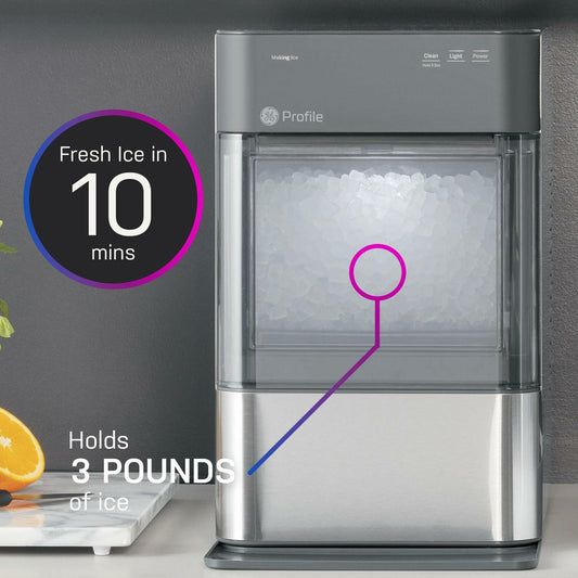 GE Profile Opal 2.0, Chewable Crunchable Countertop Nugget Ice Maker