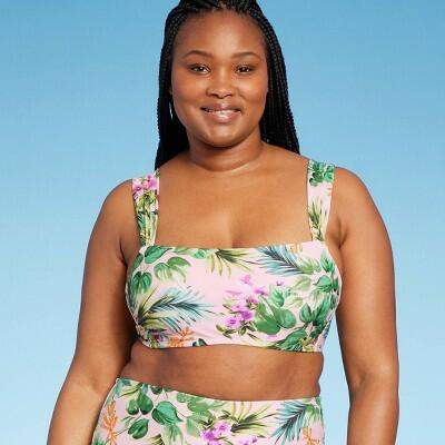 Women's Botanical Floral Print - Kona Sol™ Light Pink-Large