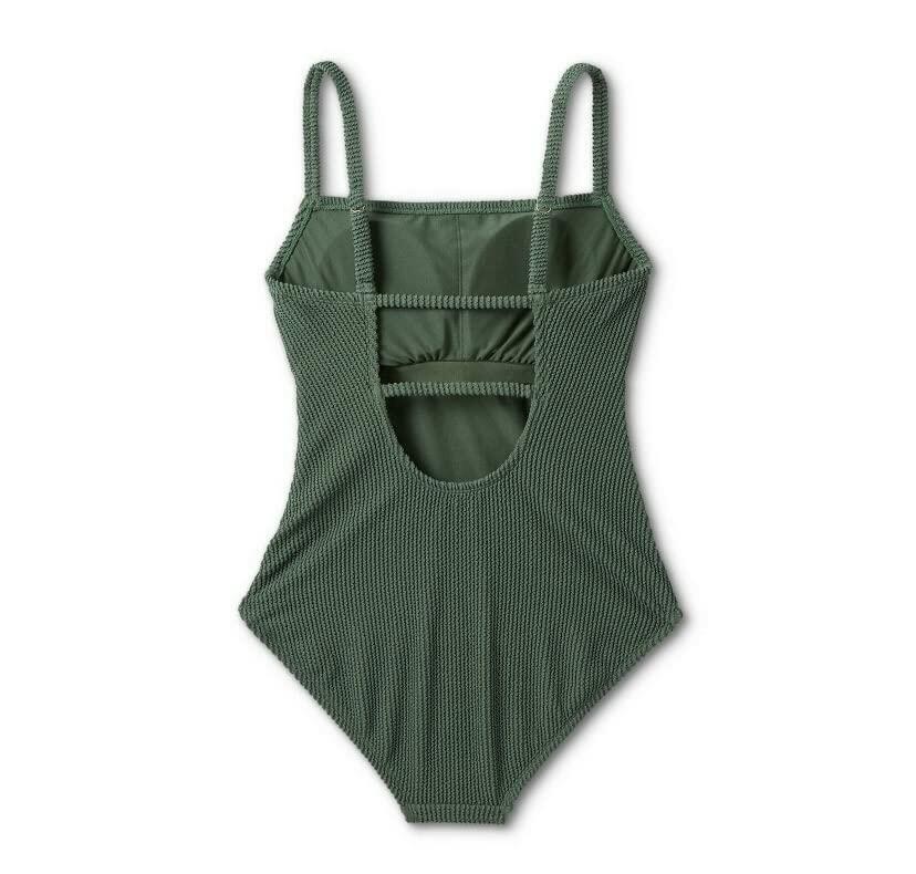 Kona Sol Women's Pucker One Piece Swimsuit-Large