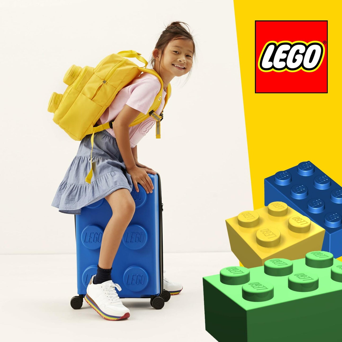 LEGO Kids Suitcase, Children's Carrying Bag-Blue