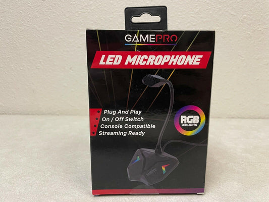 GamePro RGB LED Microphone with Muli Color Modes Model GP-819