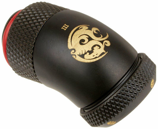 Bitspower Reinforced Rotary G1/ 4 inch 60 Degree Square Multi-Link for 12 mm OD