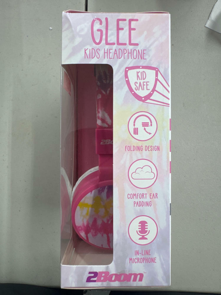 2Boom Glee Kids Headphones Pink