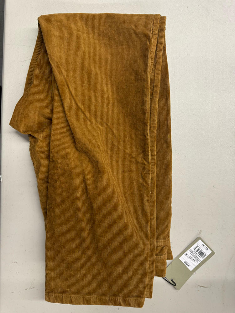 Goodfellow & Co Men's Slim Straight Corduroy 5-Pocket Pants - (US, Waist Inseam, 34, 30, Brown)