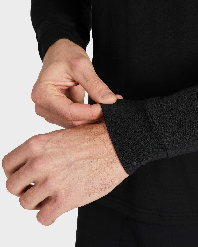 32 Degrees Mens 2-Pack Performance Lightweight Thermal Baselayer Crewneck Top-XL