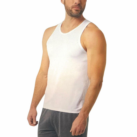 NEW 32 Degrees Comfort Mesh Tank Top, 3 Pack, Small White