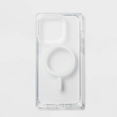 Apple iPhone 15 Pro Max Square Case with MagSafe - Heyday Clear