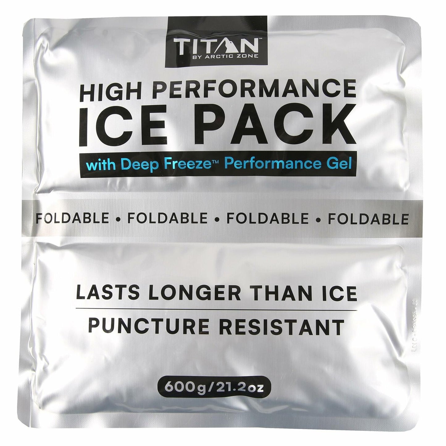 Titan by Arctic Zone Deep Freeze Ice Pack, 10-Piece Set with Deep Freeze Gel
