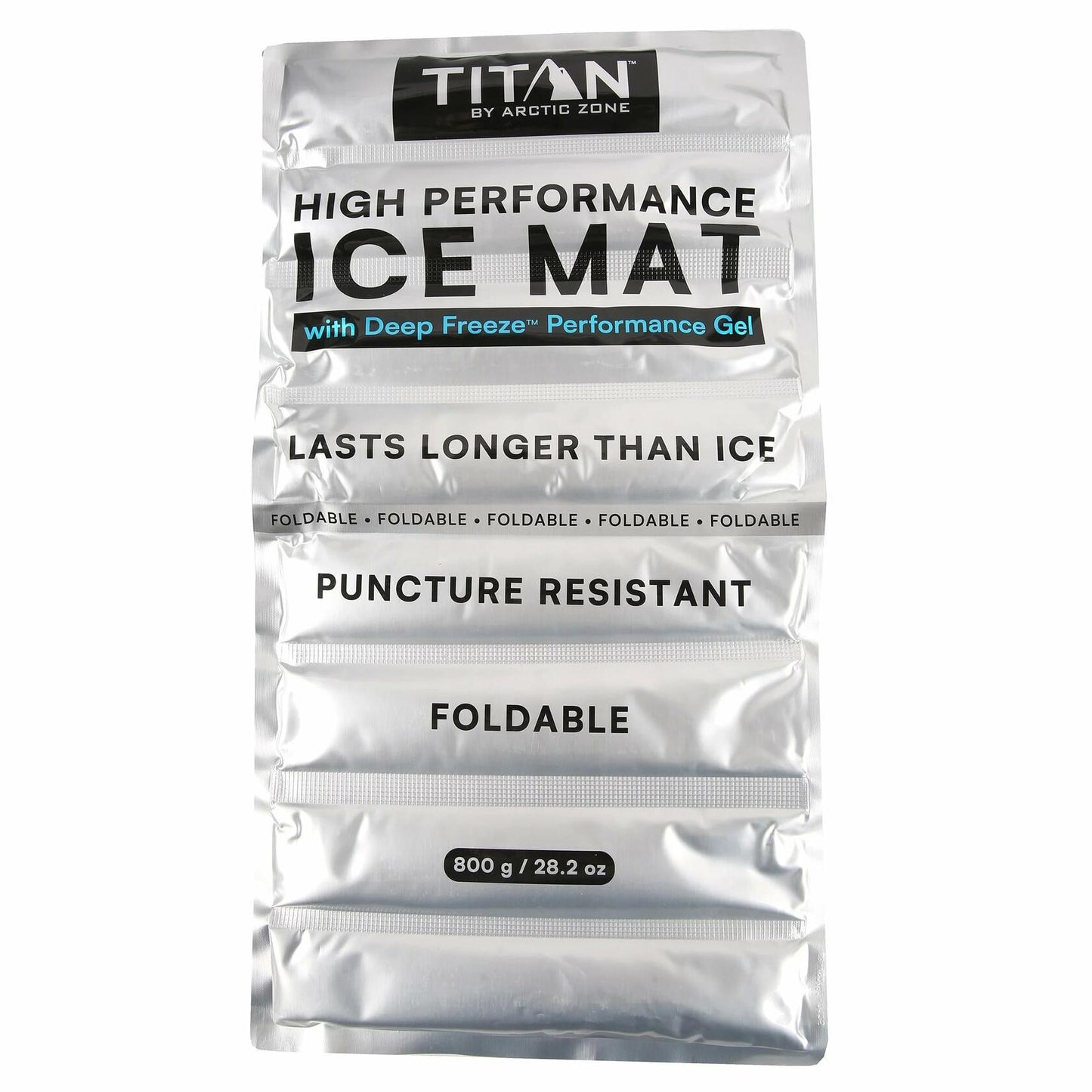 Titan by Arctic Zone Deep Freeze Ice Pack, 10-Piece Set with Deep Freeze Gel
