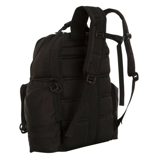 SOG 3 Pistol Range Backpack, 11.7”Wx8.6”Lx18.1”H Black (3) Pistol cases 1819466