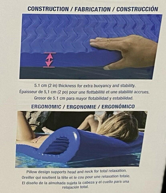 NEW Fluid Aquatics Dipping Pool Float Mat